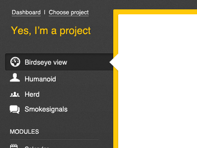 Yes, I'm a project