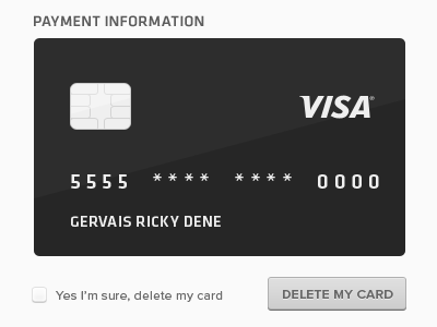 Visa creditcard eventify kodebyraaet payment visa