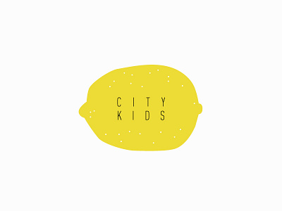 Citrus Logo - City Kids boutique citrus kids lemon logo