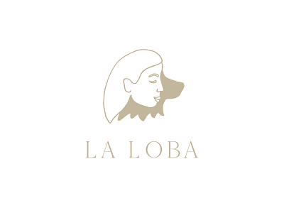 La Loba Swimwear Logo brand fashion icon la loba loba logo montana swim swimwear variation wolf wolves