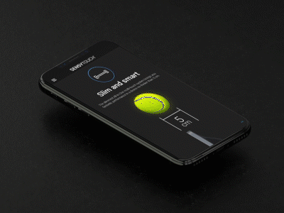 SensyTouch Site - Mobile Version animation branding ux ui design