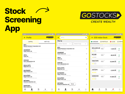 Stock Screening App