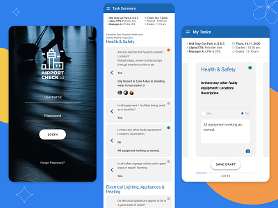 Airport Check airport android app figma mobile user inteface ux