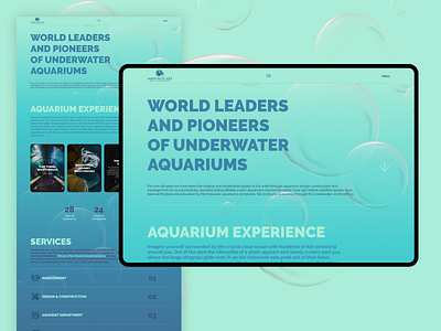 MarineScape Website UI figma marine user inteface ux webdesign website