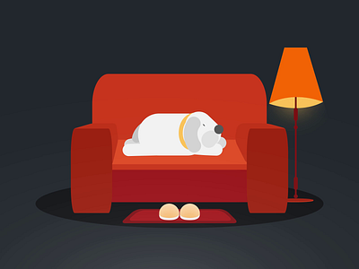 Indolent-evening | SVG Animations | Freebies 2d animation asim das design evening figma free freebies illustration indolent lazy motion graphics resouces svg xd