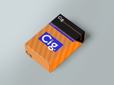 "Cig." Logo Design.