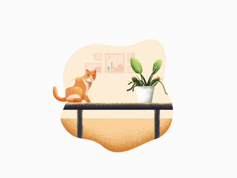 In daily life design illustration