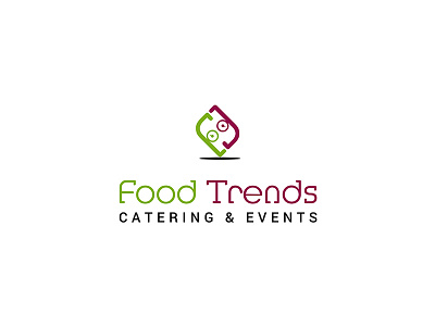 Food Trends Catering & Events Logo illustrator