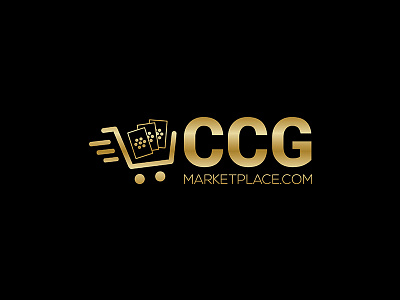 CCG Marketplace Logo game identity