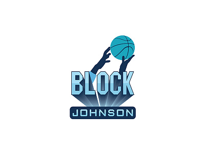 Block Johnson Logo identity sport