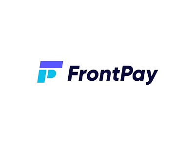 FrontPay - Logo design app bank branding design finance logo logodesign logotype minimal pay