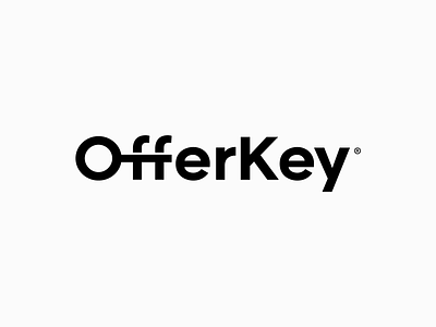 OfferKey - Logo design design icon key keylogo letter logo logo design logodesign logotype mark minimal minimalist logo realestate realestate logo vector