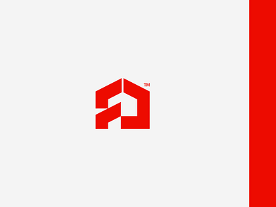 FJ monogram + House - Logo mark building construction design fj monogram home house icon logo logodesign logotype mark minimal monogram