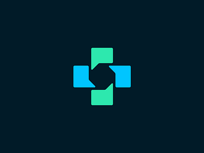 Cross-Chat Logo cross design health icon logo logo design logodesign logotype mark message minimal vector