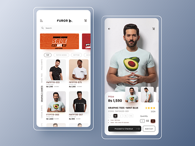 Ecommerce Fashion App app app design daily challange dribbble logo ui ui app ui dashboard ui designer uidesign userinterface