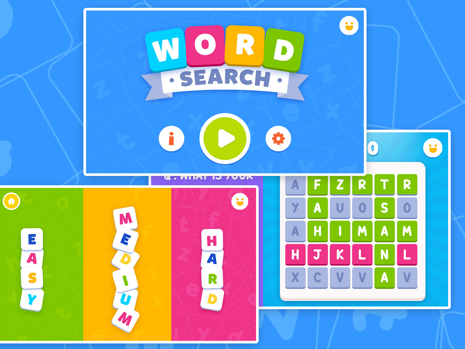 Word Search Game by Wajahat Sheikh on Dribbble