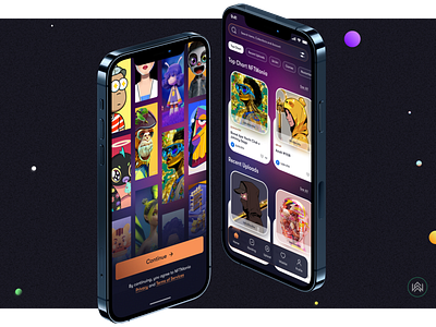 NFT Mobile App UI/UX Design