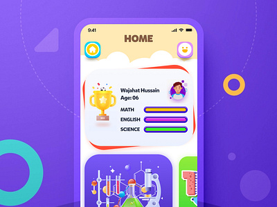 Education Game App app design daily challange design edtech game gameapp gameui ui ui app ui designer uidesign userinterface