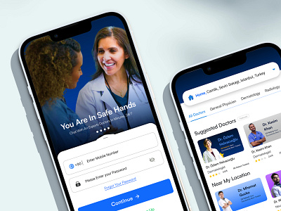 Appointment with a Doctor Online | App Concept