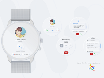 Google Wear OS concept