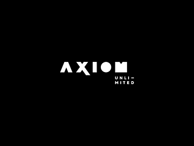 Axiom Unlimited ® Logo ainadedem brand identity branding dedem design graphic design identity identity design illustration logia logo madagascar vector