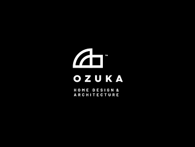 Ozuka ® Home Design & Architecture ainadedem architecture brand brand design branding dedem design graphic design home identity identity design illustration logia logo madagascar vector