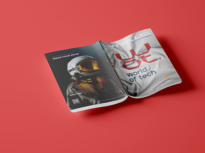 W-NEWS © World of Tech Edition. ainadedem book branding dedem design graphic design logia madagascar magazine magazine cover magazine design news