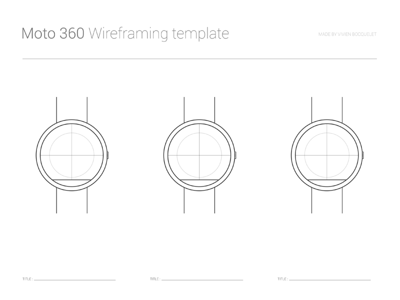 Moto 360 Wireframing template moto360 moto 360 smartwatch psd free download google android pdf
