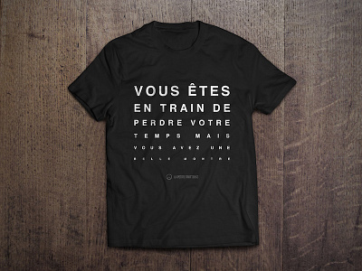 T-Shirt idea for La Petite Trotteuse fashion t shirt watches wear