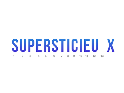 Super 13 13 afraid bebas font no other tag super supersticieux