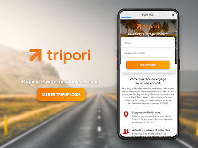 Tripori - Organize your road trip in France