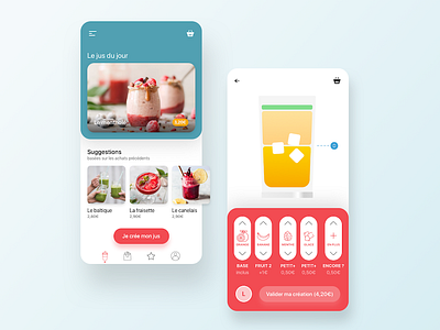 Juice-Maker app concept