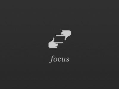 Focus Icon focus focus icon hand hands icon