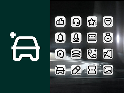 Car icon design