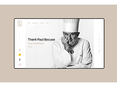 Paul Bocuse, 3 star of excellence