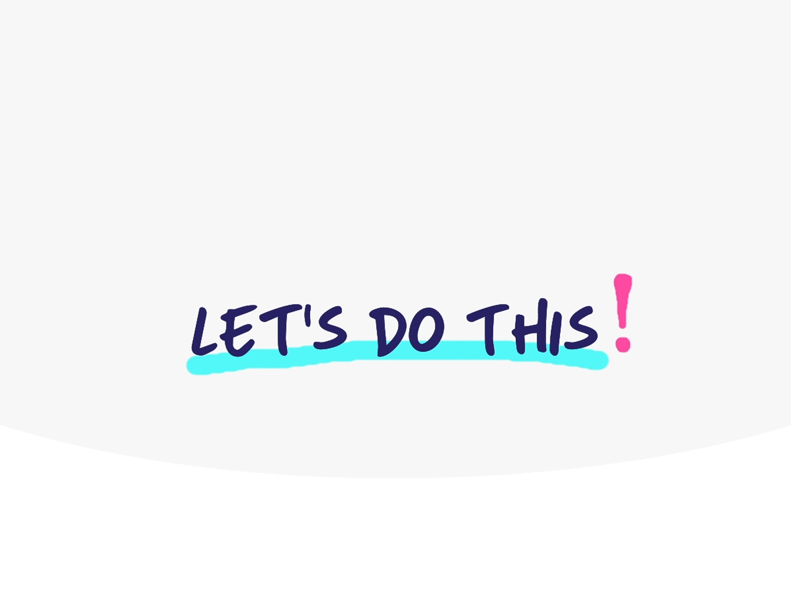 Let's do this 🙌 after effects animation design dribbble gif illustration