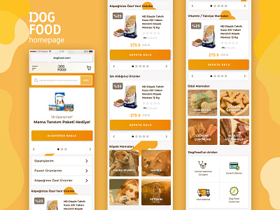 DOGFOOD online experience concept