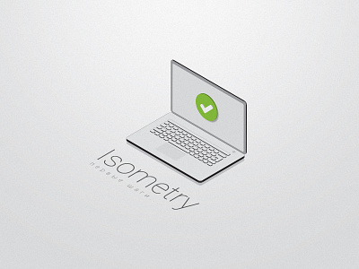 The first time I tried isometry icon isometry laptop web