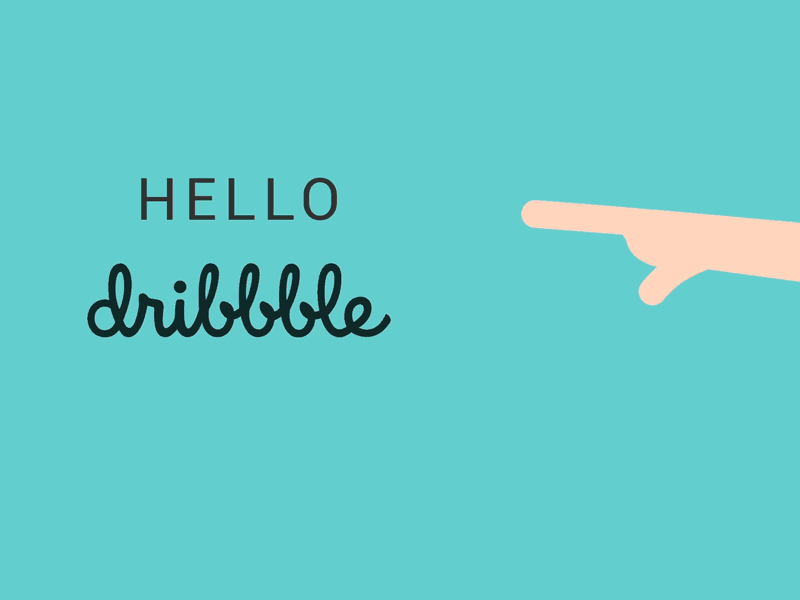 Hello Dribbble! 2d ae after effects animation ball debut dribble free throw graphic design mograph