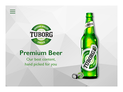 Daily Ui 3 beer bottle dailyui dailyui003 dailyui3 design graphics green landing page ui website