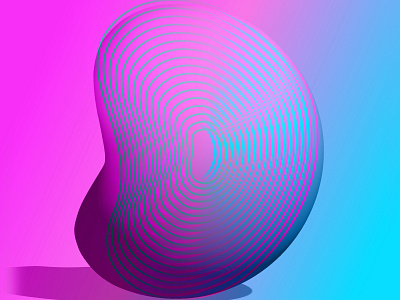 Letter D 03 art color design logo vector