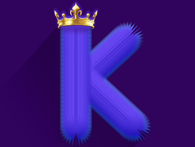 #LETTER_K art color colorful design fun illustrator letters logo typography vector