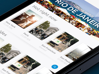 Guide Redesign app guide iphone mobile travel ui ux