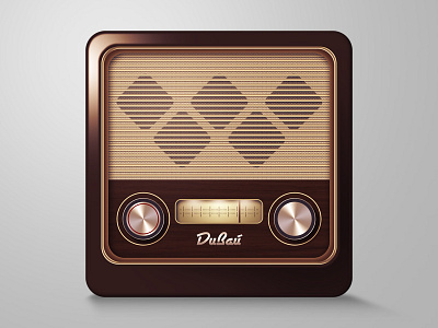 Radio Vector music radio retro vector vetor w