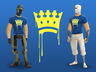 Royal Shirt - Battlefield Heroes battlefield battlefield heroes crown ea eagames game royal shirt stencil