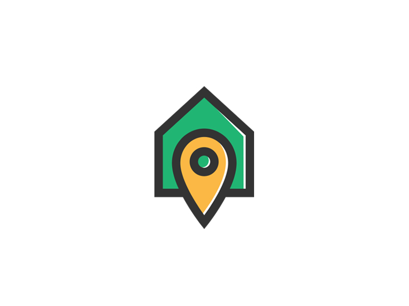 home location logo by ashraful islam on dribbble location logo by ashraful islam on dribbble