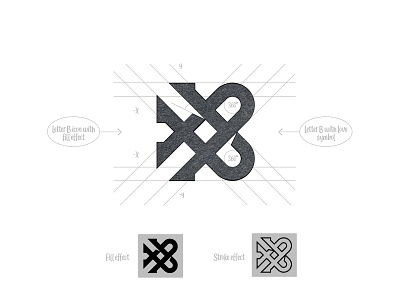 Letter B Logo Process blogo branding company design designer grid icon illustration logo logo design logo process mark modern sketch symbol vector wordmark