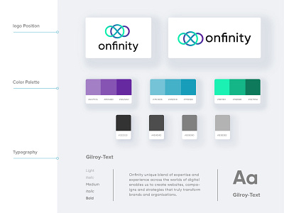 Onfinity Logo Style by Ashraful | logo designer on Dribbble