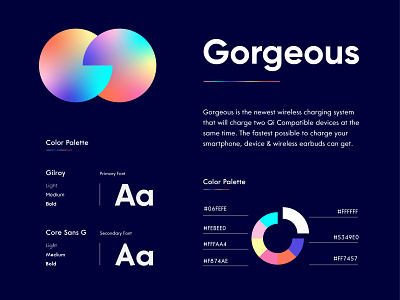 Branding for Gorgeous app brand design branding clean colorful design identity latter g logo logo design logos mark minimalism modern symbol technology logo trend typography vector