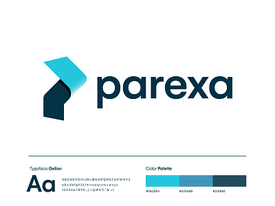 Logo Exploration | Parexa abstract abstract design app branding colorful exploration visual brand icon identity branding latter logo logo logo challenge logo design logos mark modern plogo symbol tech vector